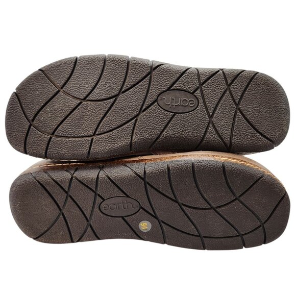 Earth Women's ERIC Casual Bootie Grey 9W Leather Suede Upper - Picture 6 of 7